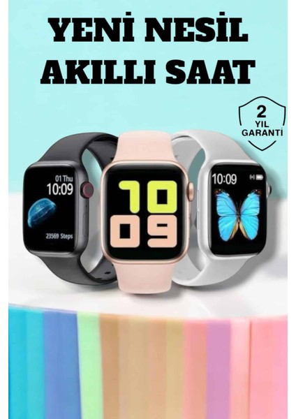Akıllı Saat Arama Cevaplayan Dokunmatik Ekran Bleutooth Bağlantılı