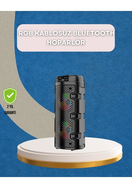 Usb, Sd Kart ve Aux Girişli Taşınabilir Hoparlör