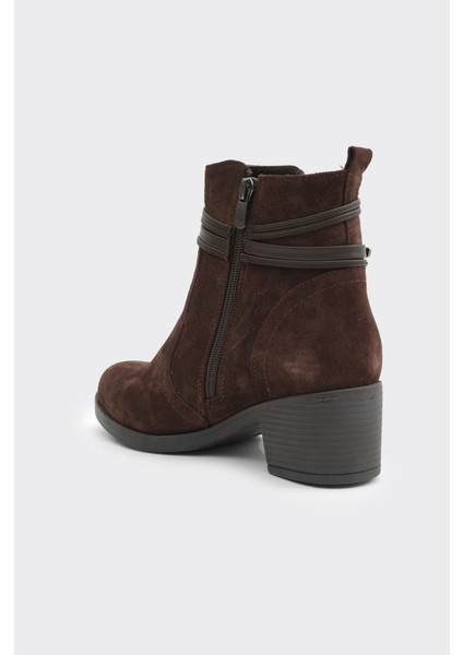 Hakiki Deri Fermuarlı Kadın Bot modelleri