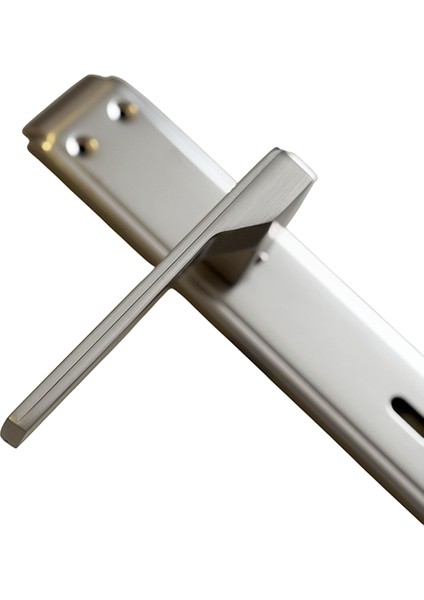 Erkul Alüminyum Inox Oda Kapı Kolu, Modern ve Dayanıklı Kapı Kolu (480-02-ODA-IN) modelleri