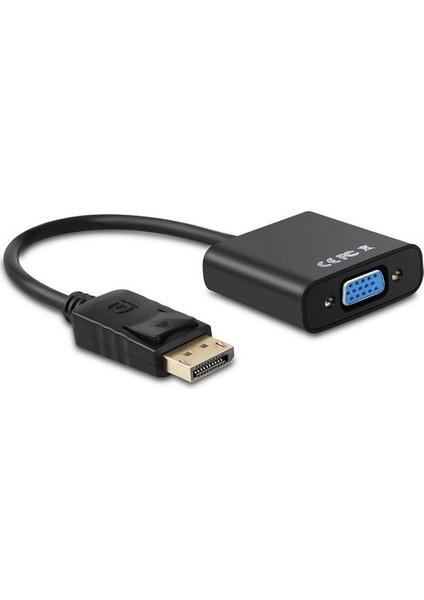 Displayport To VGA Dönüştürücü Çevirici Adaptör
