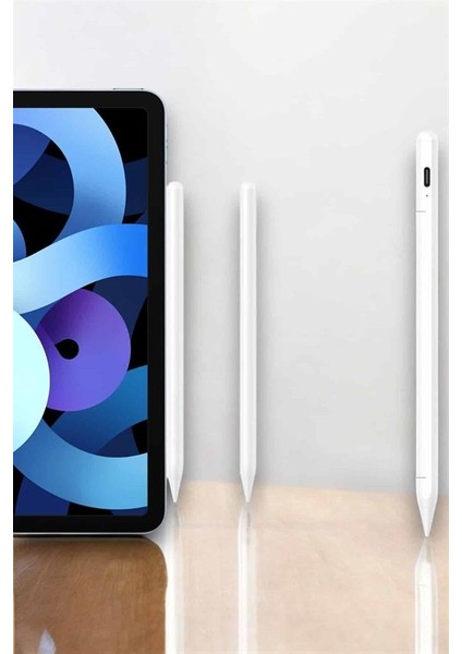 Tablet Kalemi Ios Android Windows Uyumlu Yedek Uçlu Universal Çizim Kalemi indirimleri