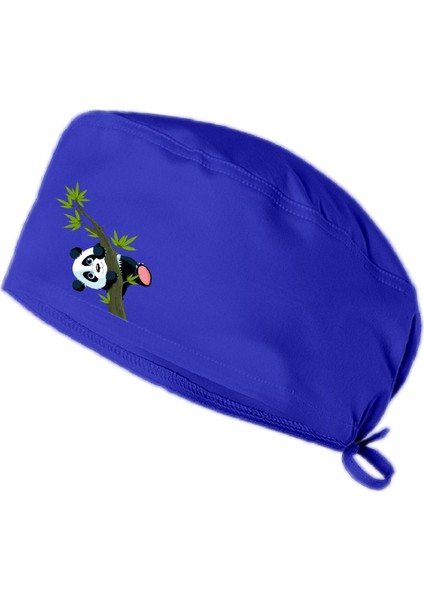 Bambu Panda Doktor Hemşire Hastane Diş Doktoru Aşçı Bonesi | Standart Cerrahi Bone