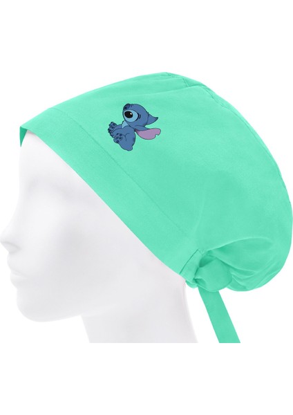 Stich Temalı Bone Doktor Hemşire Aşçı Şef Bonesi Diş Hekimi Cerrahi Bone