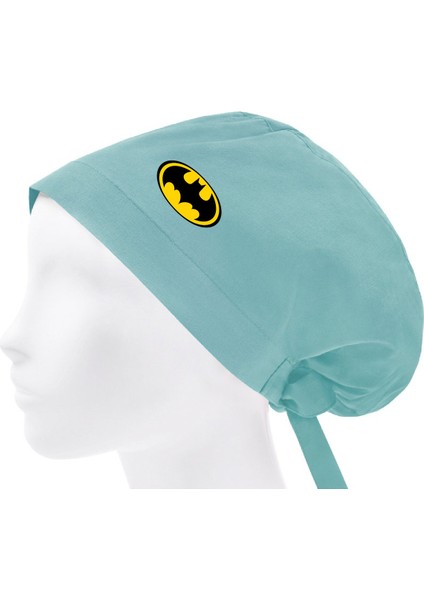 Batman Temalı Bonesi Standart ve Büyük Boy Cerrahi Bone Doktor Hemşire Şef Aşçı Bonesi