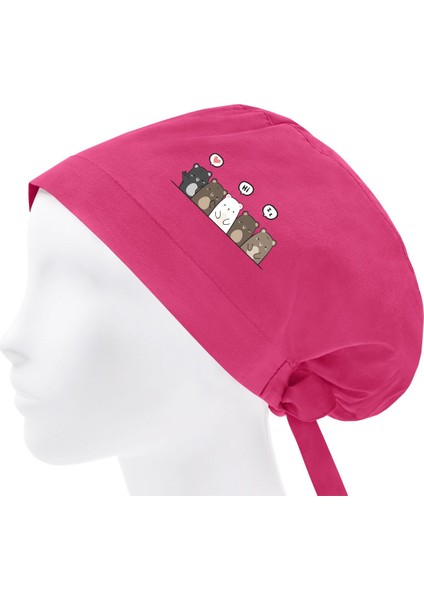 Standart ve Tesettür Cerrahi Bone Doktor Hemşire Laborant Şef Aşçı Bonesi