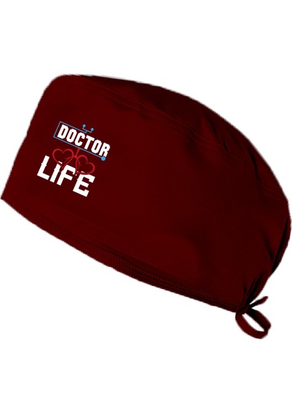 Doctor Life Temalı Bone Standart ve Büyük Boy Cerrahi Bone Doktor Bonesi