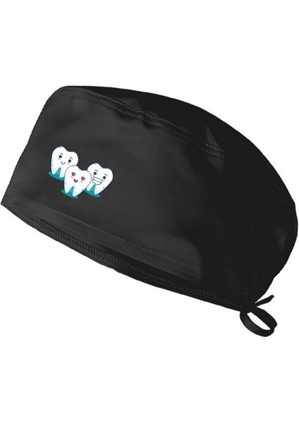 Üçlü Mutlu Dişler Doktor Hemşire Hastane Dişçi Cerrahi Bone | Diş Hekimi Bone