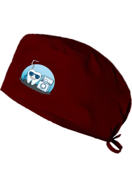 Gözlüklü Diş Temalı Doktor Hemşire Hastane Medikal Cerrahi Bone | Cerrahi Bone