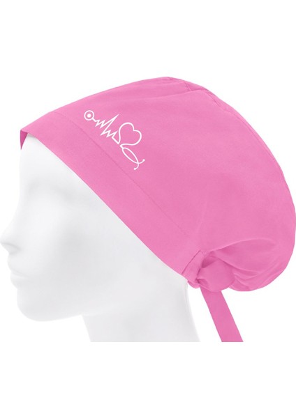 Tesettür Bone Kalp Ritimli Doktor Hemşire Hastane Aşçı Medikal Cerrahi Bone