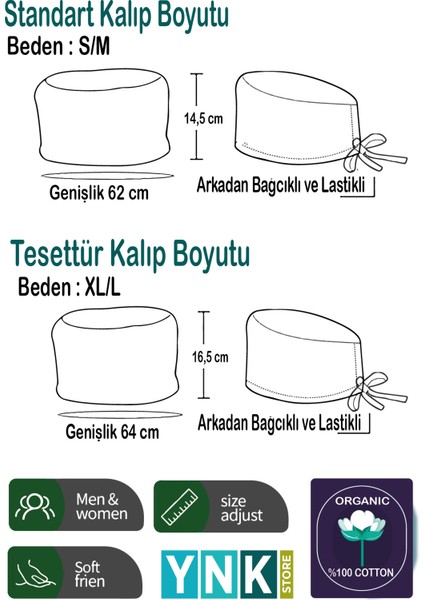 Sushi Temalı Bone Doktor Hemşire Aşçı Şef Bonesi Diş Hekimi Cerrahi Bone fiyatları