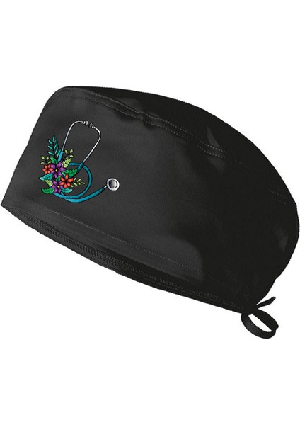 Steteskop Temalı Bone Doktor Hemşire Aşçı Şef Bonesi Diş Hekimi Cerrahi Bone