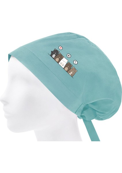 Standart ve Tesettür Cerrahi Bone Doktor Hemşire Laborant Şef Aşçı Bonesi