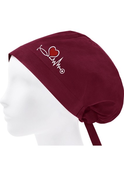 Tesettür Bone Steteskop Kalpli Doktor Hemşire Hastane Medikal Cerrahi Bone | Cerrahi Bone