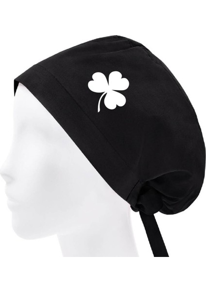 Tesettür Bone Yonca Yaprağı Cerrahi Bone Hemşire Doktor Bonesi