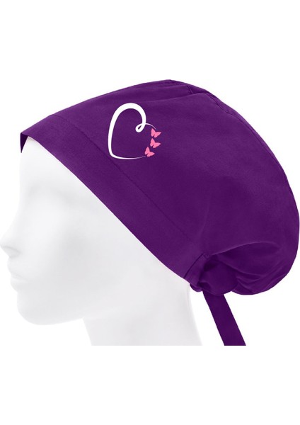 Tesettür Bone Kalp Kelebek Özel Doktor Hemşire Hastane Medikal Cerrahi Bone | Cerrahi Bone