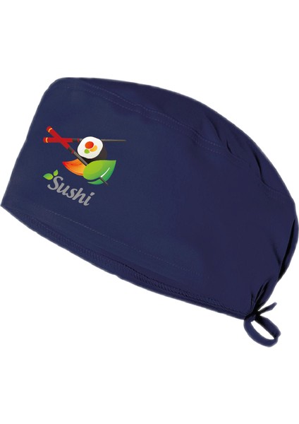 Sushi Temalı Bone Doktor Hemşire Aşçı Şef Bonesi Diş Hekimi Cerrahi Bone