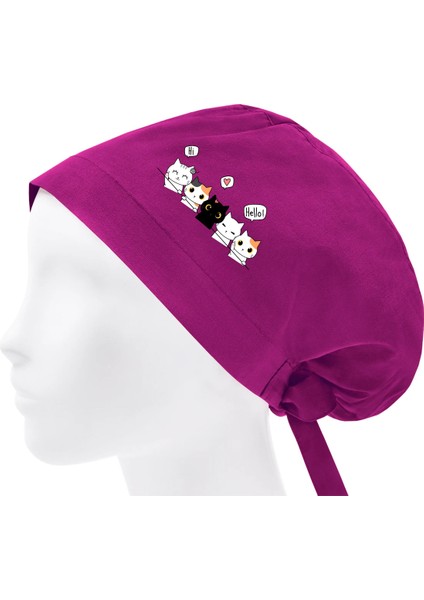 Standart ve Tesettür Cerrahi Bone Doktor Hemşire Laborant Şef Aşçı Bonesi