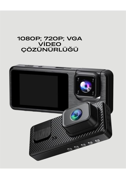 1080P 3 Kameralı Araç Dvr -Q301 fırsatları