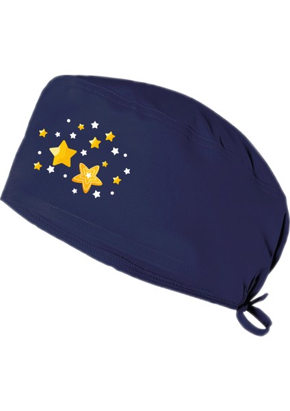 Stars Temalı Bone Doktor Hemşire Aşçı Şef Bonesi Diş Hekimi Cerrahi Bone