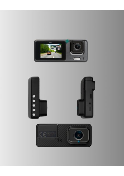 Çok Açılı Araç Içi Dvr | Ön Iç Arka Kamera, Döngü Video Kaydı modelleri