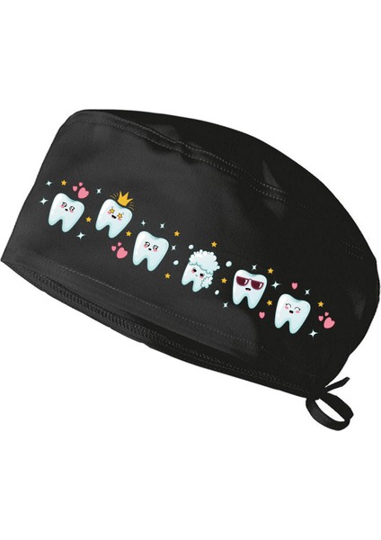 Dear Teeth Temalı Bone Doktor Hemşire Aşçı Şef Bonesi Diş Hekimi Cerrahi Bone