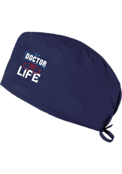Doctor Life Temalı Bone Standart ve Büyük Boy Cerrahi Bone Doktor Bonesi
