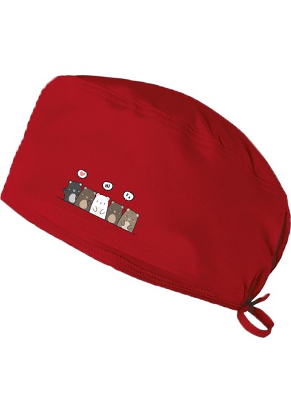 Standart ve Tesettür Cerrahi Bone Doktor Hemşire Laborant Şef Aşçı Bonesi