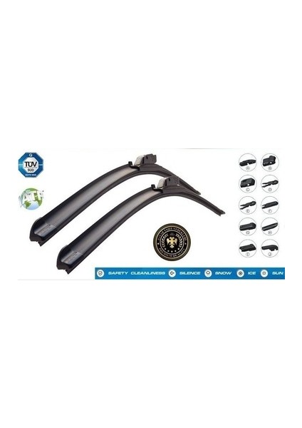 Fiat Egea Cross Muz Silecek Takımı 650+400 mm Çiftli