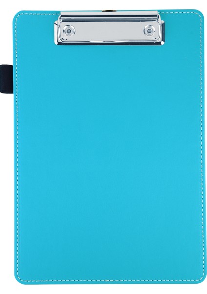 Sekreterlik,a5 Küçük Boy,kapaksız,a5 Clipboard Vegan Suni DERI,17,5X24,5 Cm.,turkuaz