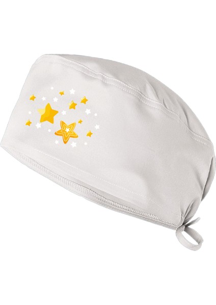 Stars Temalı Bone Doktor Hemşire Aşçı Şef Bonesi Diş Hekimi Cerrahi Bone