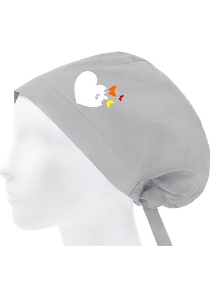 Tesettür Bone Kelebekli Doktor Hemşire Hastane Aşçı Medikal Cerrahi Bone