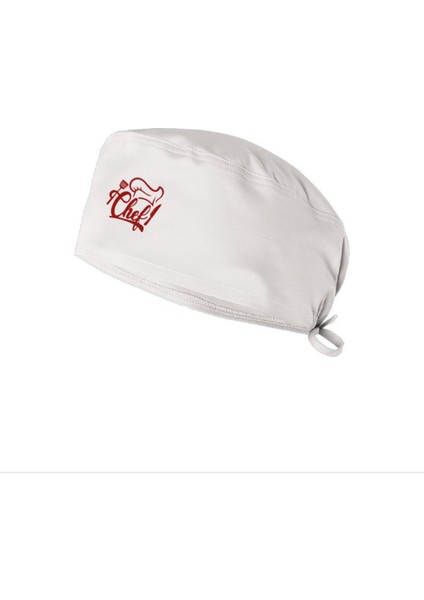 Store Spatulalı ve Bıçak Şef Temalı Aşçı Bonesi Chef Kepi