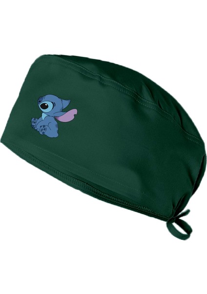 Stich Temalı Bone Doktor Hemşire Aşçı Şef Bonesi Diş Hekimi Cerrahi Bone