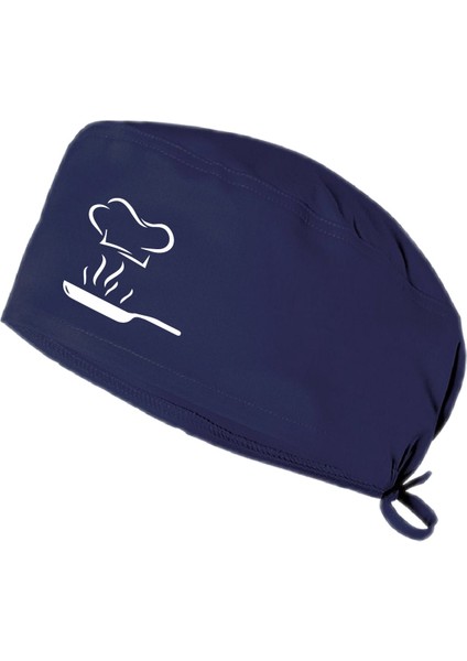 Şeflere Tava Şapka Temalı Aşçı ve Şef Bonesi | Cerrahi Bone Chef Bonesi