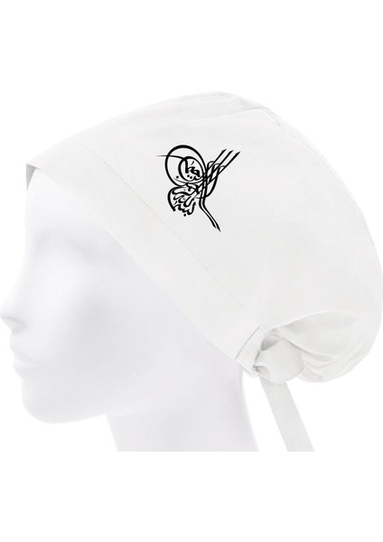 Tesettür Bone Osmanlı Tuğrası Doktor Hemşire Hastane Diş Doktoru Aşçı Bonesi | Cerrahi Bone