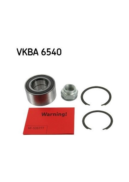 VKBA6540 - Ön Teker Kıtı Corsa D 1.3 Cdtı-1.7 Cdtı-1.3 Vkba 6551