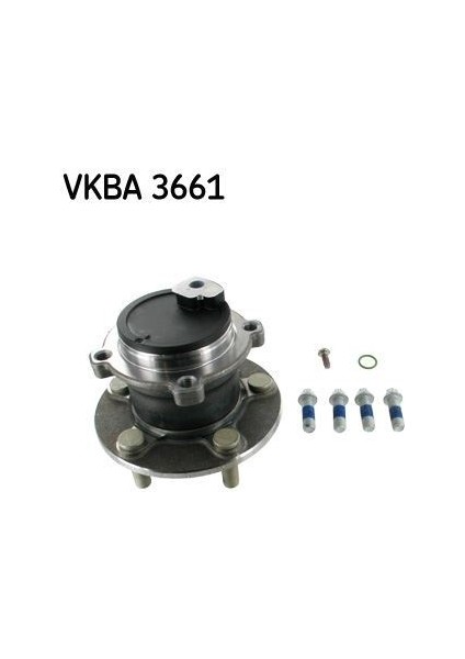 VKBA3661 - Arka Teker Poryası Rulmanlı Focus C-Max 07 11 -Focus Iı 04 11 Abs Li 5 Bijon Sensor Harıc