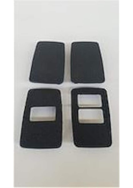 Tofaş Uyumlu Doğan Slx Ön-Arka Kapı Cam Anahtar Çerçevesi Sağ-Sol Takım