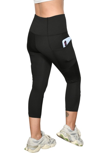 Parçalı Şardonlu Dalgıç Kışlık Tayt