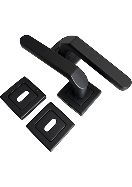 Erkul Alüminyum Siyah Oda Kapı Kolu, Modern ve Dayanıklı Kapı Kolu (471-07-ODA-MSY) modelleri