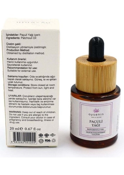 Paçuli Yağı / Patchouli Oil 20 ml indirimleri