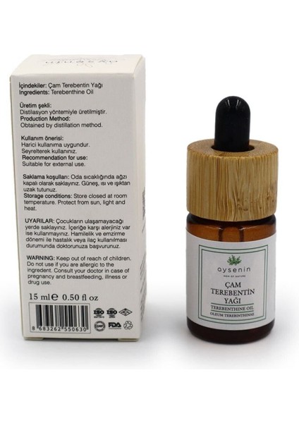 Çam Terebentin / Pine Turpentine Oil 20ML fırsatları