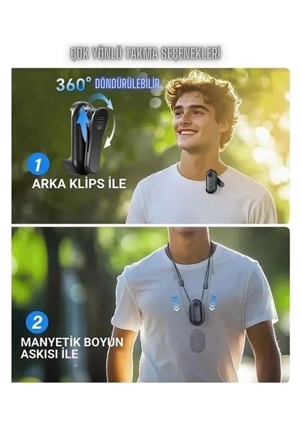 Mini 4K Wıfı Aksiyon Kamerası Vücut Kamerası Giyilebilir Video Kaydedici Hafıza Kartı Dahil ( Lisinya ) indirimleri