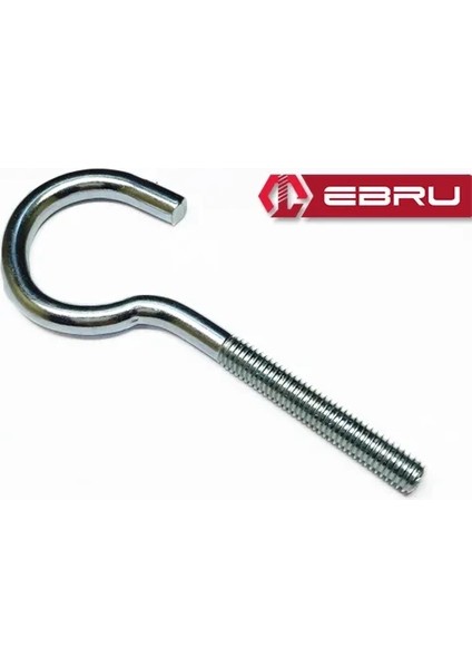 Açık Metrik Kanca M8 x 110 - 5 Adet ( Lisinya )