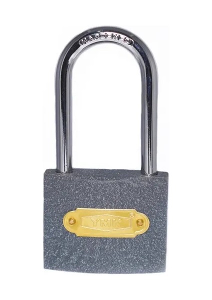 Eko Gri Döküm Uzun Kancalı Asma Kilit 50MM ( Lisinya )