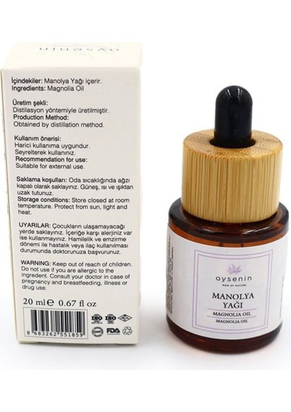 Manolya Yağı – Magnolia Oil 20ML | Stres Azaltıcı & Duygusal Denge indirimleri