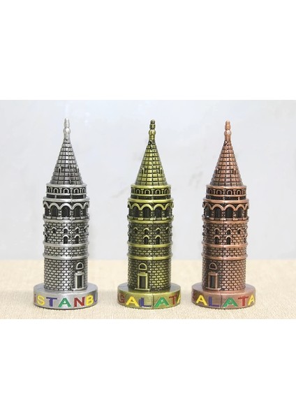 Metal Galata Kulesi ALK4317 ( Lisinya )