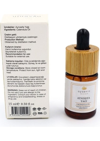 Aynısefa Yağı / Calendula Oil 20ML fırsatları