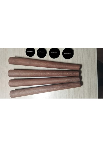 4'lük Meşe Boyalı 40CM-41CM-42CM-43CM-44CM-45CM Masa&sehpa Ayakları fırsatları